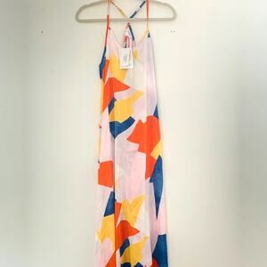 NWT LuLaRoe Multi-Color Flowing Summer Dress Womens Size Small Boho Cocktail